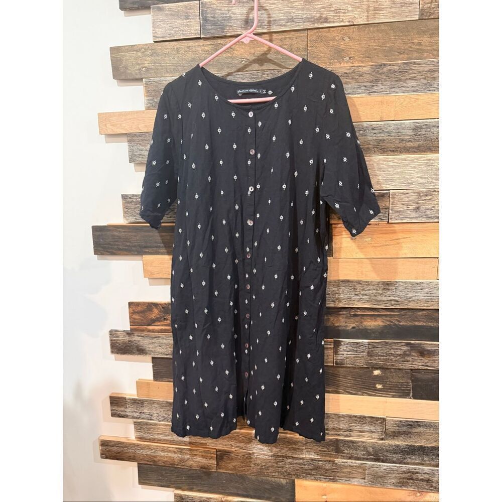 Gudrun Sjoden midi dress tunic size Large